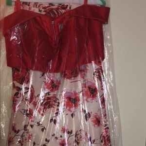 2 Piece Camille La Vie  Dress Red Neve…